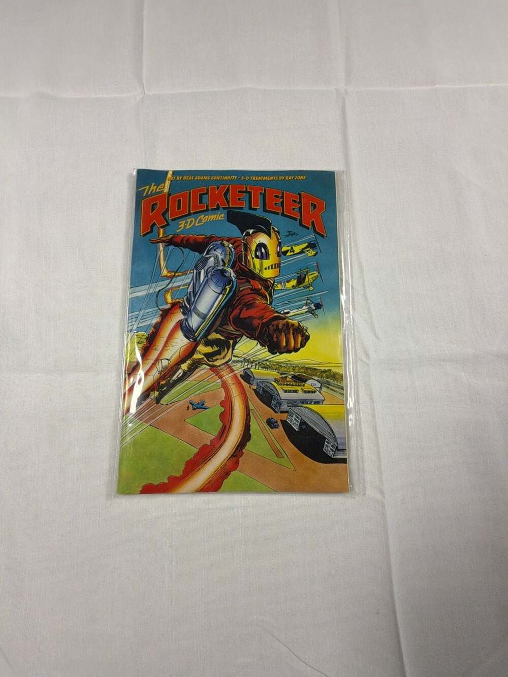The Rocketeer 3-D Comic (1991) by Disney Audio Entertainment